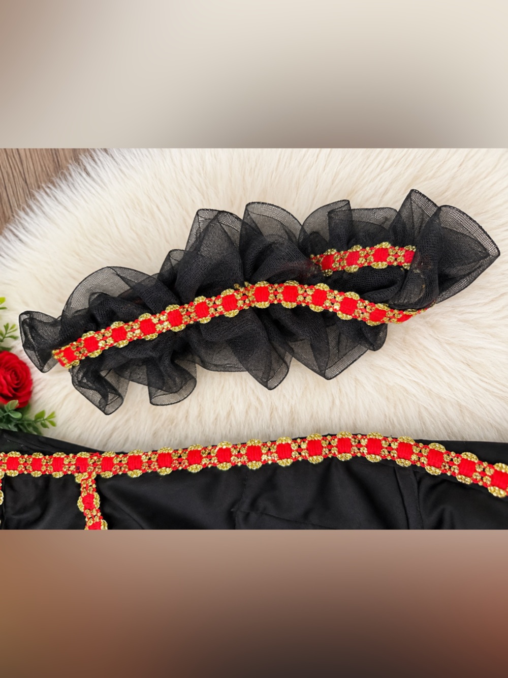 ❤️ ♠️ Leg Avenue Queen of Hearts Costume – Size M/L ❤️♠️ - Picture 6 of 9